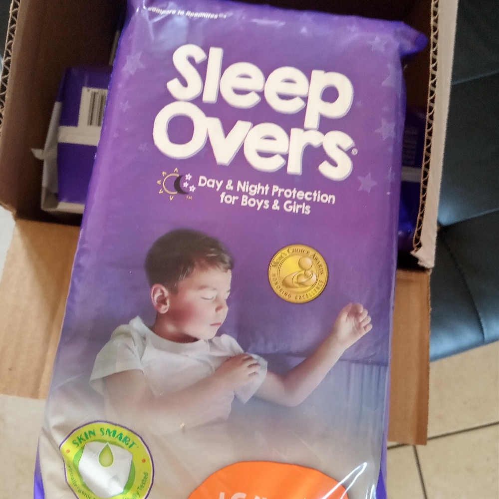 Sleep Overs Night Protection Diapers 1 Packing Lot
